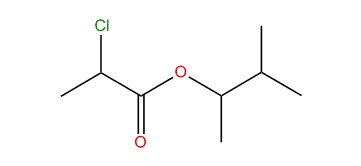 3-Methylbutan-2-yl 2-chloropropanoate